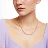 Thumbnail Image 3 of Made in Italy 3.8mm Sparkle Rope Chain Necklace in 14K Gold - 18"