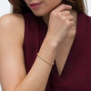 Thumbnail Image 2 of Made in Italy 3.8mm Rope Chain Bracelet in 14K Gold - 7.5"