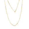 Thumbnail Image 0 of Made in Italy Double Strand Sparkle Chain Necklace in 14K Gold - 18"