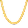 Thumbnail Image 1 of Made in Italy 9.0mm Bismark Chain Necklace in 14K Gold - 18"