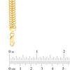 Thumbnail Image 1 of Made in Italy 6.0mm Double Row Curb Chain Necklace in 14K Gold - 18"