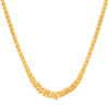 Thumbnail Image 1 of Made in Italy Byzantine Chain Necklace in 14K Gold - 18"