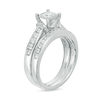 Thumbnail Image 1 of 1 CT. T.W. Princess-Cut Diamond Bridal Set in 10K White Gold