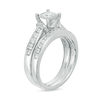 Thumbnail Image 2 of 1 CT. T.W. Princess-Cut Diamond Bridal Set in 10K White Gold