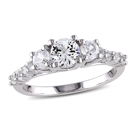zales white sapphire