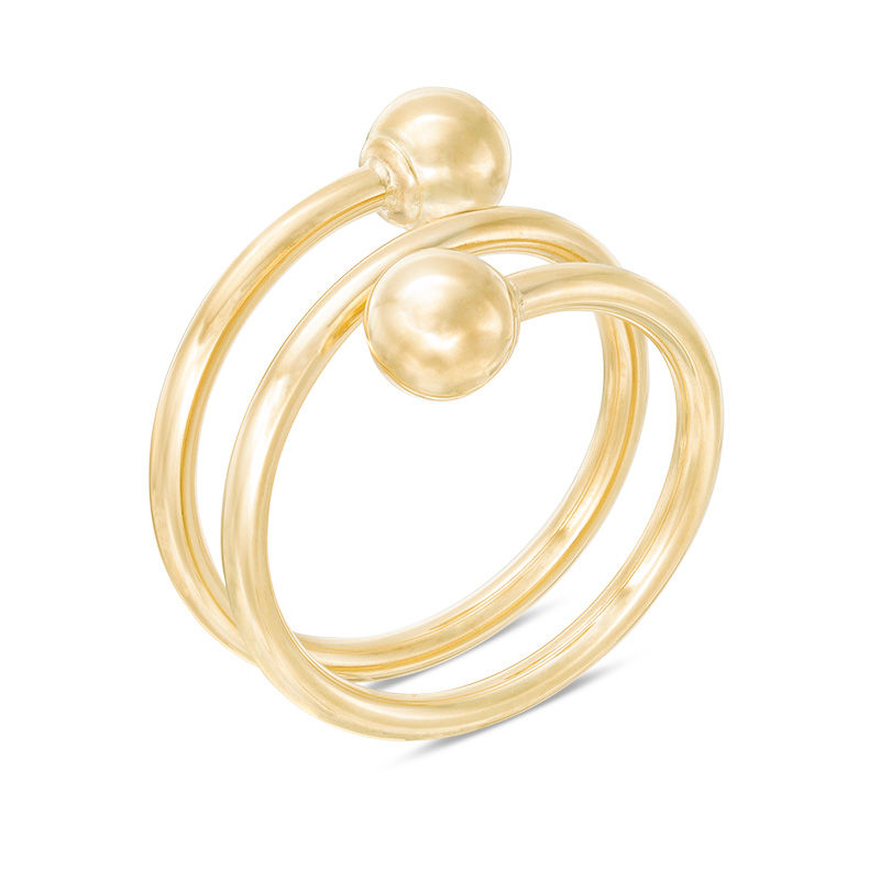 Spiral Ring in 10K Gold - Size 7