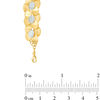 Thumbnail Image 2 of Made in Italy Layered Flower Bracelet in 14K Two-Tone Gold - 8"