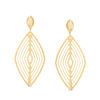 Thumbnail Image 1 of Made in Italy Diamond-Cut Drop Earrings in 14K Gold