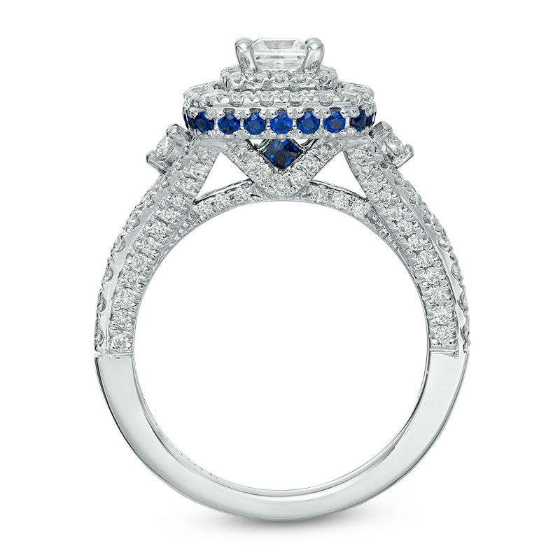 Vera Wang Love Collection 1-1/4 CT. T.W. Princess-Cut Diamond and ...