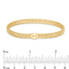 Thumbnail Image 2 of 4.0mm Mesh Slip-On Bangle in 14K Gold - 7.5"