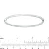 Thumbnail Image 2 of Diamond Fascination™ Three Piece Bangle Set in Sterling Silver and 18K Two-Tone Gold Plate and Platinum Plate