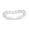 Thumbnail Image 0 of 1/2 CT. T.W. Diamond Contour Anniversary Band in 14K White Gold