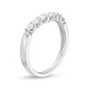 Thumbnail Image 1 of 1/2 CT. T.W. Diamond Contour Anniversary Band in 14K White Gold
