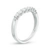 Thumbnail Image 2 of 1/2 CT. T.W. Diamond Contour Anniversary Band in 14K White Gold