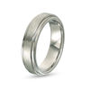 Thumbnail Image 2 of Men's 6.0mm Tantalum Wedding Band - Size 10