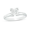 Thumbnail Image 0 of 1-1/5 CT. Princess-Cut Diamond Solitaire Engagement Ring in 14K White Gold (J/I3)