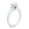 Thumbnail Image 2 of Vera Wang Love Collection 5/8 CT. T.W. Diamond Solitaire Collar Engagement Ring in 14K White Gold