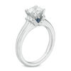 Thumbnail Image 1 of Vera Wang Love Collection 1-1/10 CT. T.W. Diamond Solitaire Collar Engagement Ring in 14K White Gold