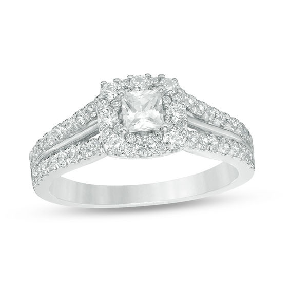 Love s Destiny by Zales  1 CT T W Certified Princess Cut 