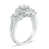 Thumbnail Image 1 of Love's Destiny by Zales 1-5/8 CT. T.W. Certified Diamond Three Stone Engagement Ring in 14K White Gold (I/SI2)