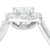 Thumbnail Image 2 of Love's Destiny by Zales 2 CT. T.W. Certified Princess-Cut Diamond Frame Engagement Ring in 14K White Gold (I/SI2)