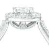 Thumbnail Image 3 of Love's Destiny by Zales 2 CT. T.W. Certified Princess-Cut Diamond Frame Engagement Ring in 14K White Gold (I/SI2)