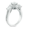 Thumbnail Image 1 of Love's Destiny by Zales 2 CT. T.W. Certified Diamond Three Stone Engagement Ring in 14K White Gold (I/SI2)