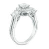 Thumbnail Image 2 of Love's Destiny by Zales 2 CT. T.W. Certified Diamond Three Stone Engagement Ring in 14K White Gold (I/SI2)