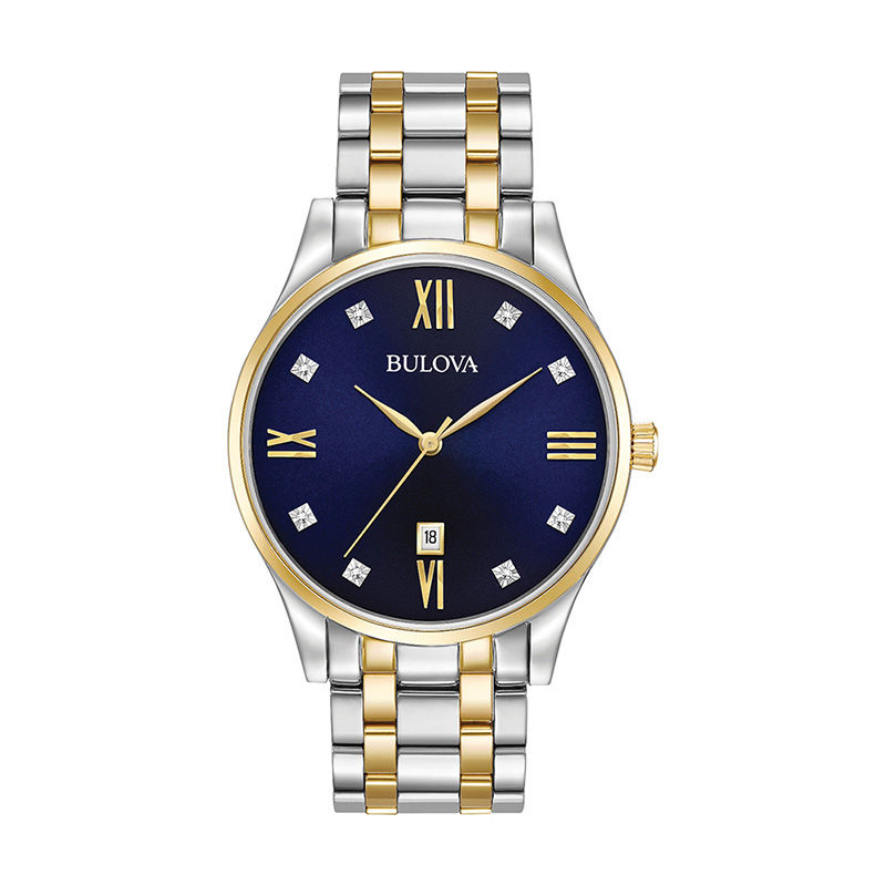 Bulova blue dial watch 2025