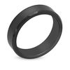 Thumbnail Image 2 of 6.0mm Satin Bevelled Black IP Cobalt Wedding Band