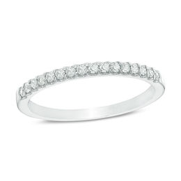 1/5 CT. T.W. Diamond Band in 10K White Gold