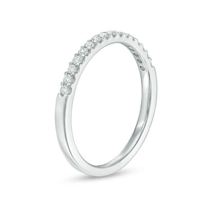 1/5 CT. T.W. Diamond Band in 10K White Gold | Zales Outlet
