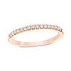 Thumbnail Image 0 of 1/5 CT. T.W. Diamond Band in 10K Rose Gold
