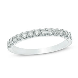 3/8 CT. T.W. Diamond Band in 10K White Gold