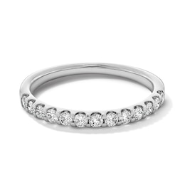 3/8 CT. T.W. Diamond Band in 10K White Gold