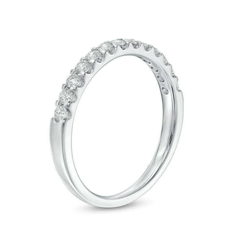 3/8 CT. T.W. Diamond Band in 10K White Gold