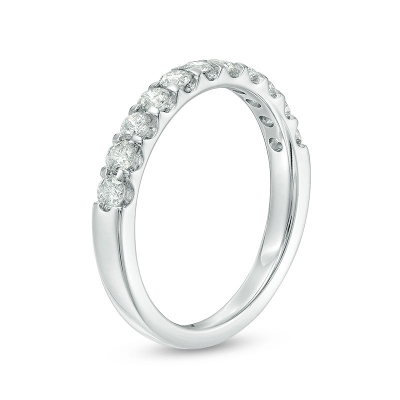 Main Image 2 of 5/8 CT. T.W. Diamond Band in 10K White Gold