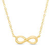 Thumbnail Image 1 of Infinity Necklace in 10K Gold - 17"
