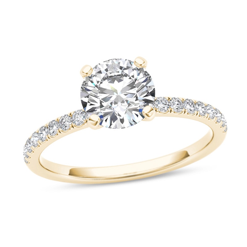 Main Image 1 of 1 CT. T.W. Diamond Engagement Ring in 14K Gold