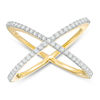 Thumbnail Image 1 of 1/3 CT. T.W. Diamond Orbit Ring in 10K Gold
