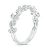 Thumbnail Image 1 of 1/8 CT. T.W. Diamond Vine Vintage-Style Band in 10K White Gold