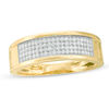 Thumbnail Image 1 of 1/4 CT. T.W. Diamond Wedding Band in 10K Gold