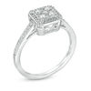 Thumbnail Image 1 of 1/3 CT. T.W. Composite Diamond Octagonal Frame Ring in 10K White Gold