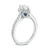 Thumbnail Image 1 of Vera Wang Love Collection 1 CT. T.W. Marquise Diamond Frame Engagement Ring in 14K White Gold