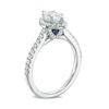 Thumbnail Image 2 of Vera Wang Love Collection 1 CT. T.W. Marquise Diamond Frame Engagement Ring in 14K White Gold