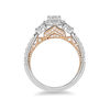 Thumbnail Image 1 of Enchanted Disney Jasmine 1 CT. T.W. Diamond Three Stone Engagement Ring in 14K White Gold