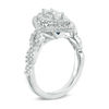 Thumbnail Image 1 of Vera Wang Love Collection 1-1/3 CT. T.W. Marquise Diamond Double Frame Twist Engagement Ring in 14K White Gold