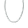 Thumbnail Image 0 of Made in Italy 13.03mm Omega Chain Necklace in Sterling Silver - 18"