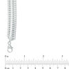 Thumbnail Image 1 of Made in Italy 13.03mm Omega Chain Necklace in Sterling Silver - 18"