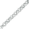 Thumbnail Image 1 of Made in Italy 9.0mm Multi-Link Cable Chain Bracelet in Sterling Silver - 7.5"